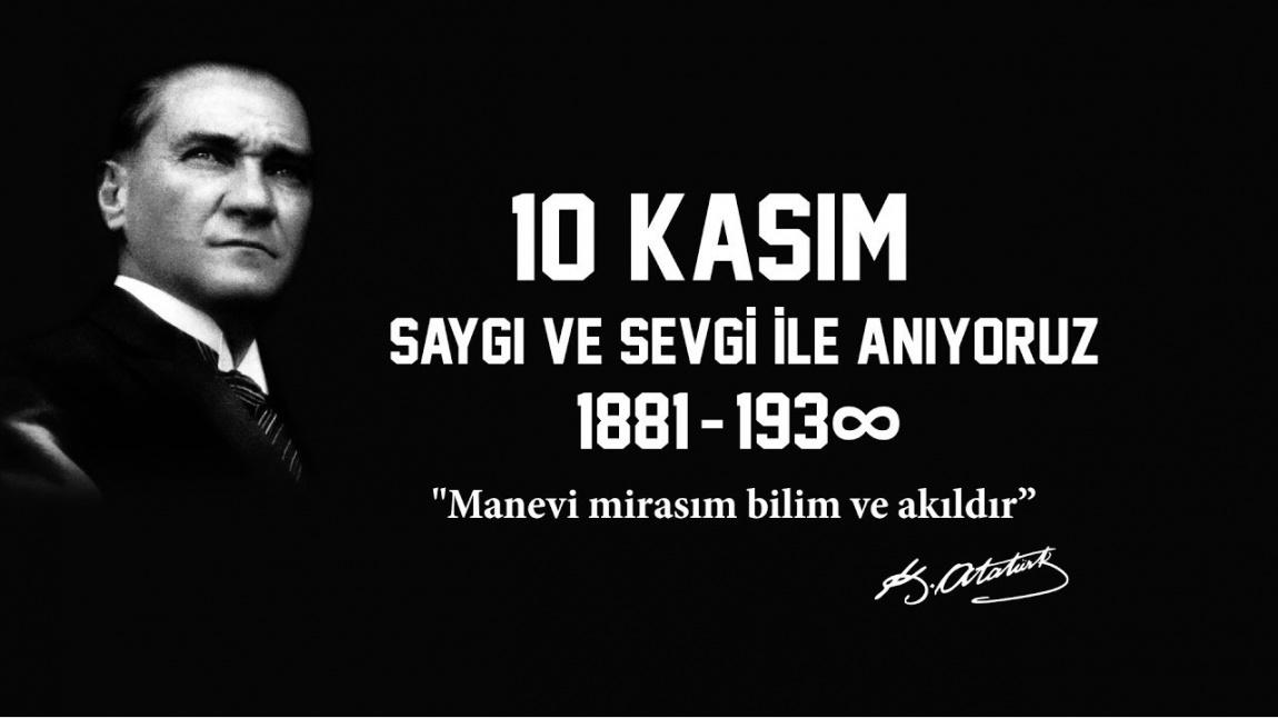 10 Kasım Atatürk'ü Anma Günü ve Atatürk Haftası - Fatih Mesleki Eğitim  Merkezi